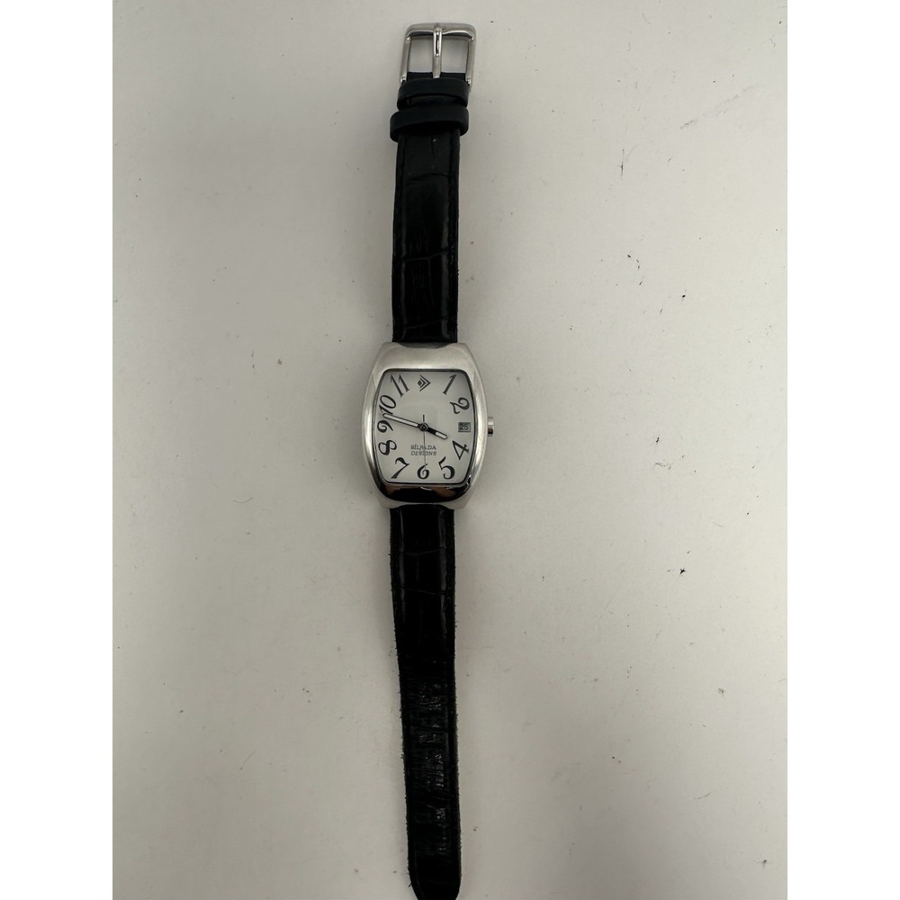 Silpada Designs Watch New Battery 30MM 7.5" Leather Band M6 - Picture 4 of 12